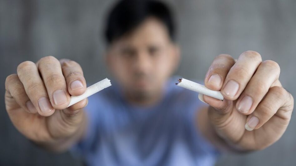 Deixar de fumar cigarros