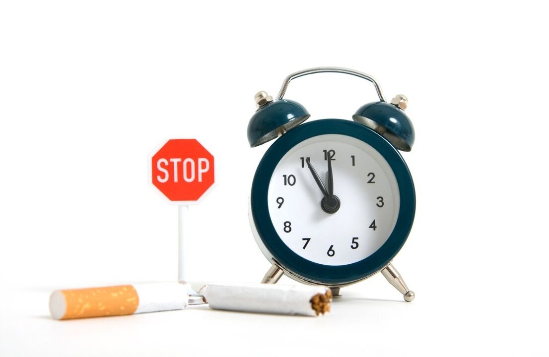 É hora de deixar de fumar