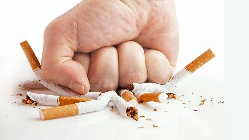 Deixar de fumar e consecuencias para o organismo
